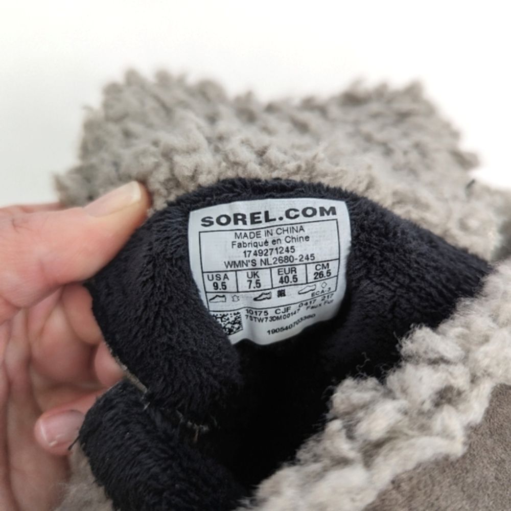 Sorel Emelie Lace Up Waterproof Boots Major 9.5 - Picture 14 of 14